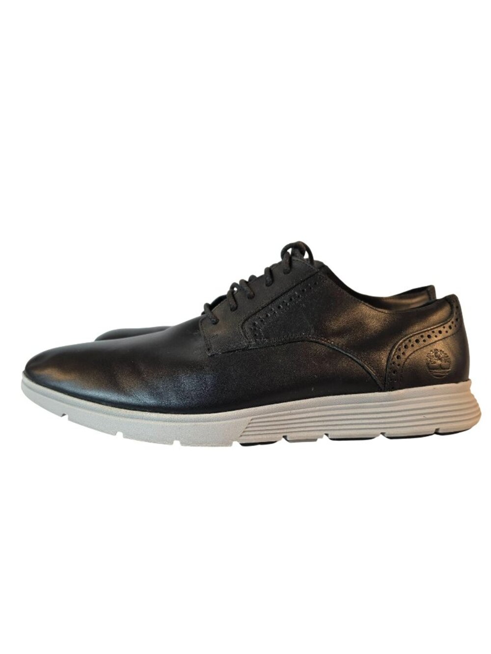 Timberland Franklin Park Brogue Oxford Shoes Black Leather Mens Size 10.5